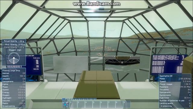 Space Engineers Planets. Camera to LCD screen mod смотреть онлайн