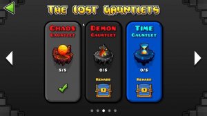 |ВСЕ О GAUNTLENTS И НАГРАДЫ В НИХ В GEOMETRY DASH| geometry dash 2.11