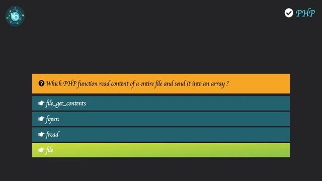 Atomyo Academy - PHP Quizzes - Sprint 12 - Questions and Answers смотреть онлайн