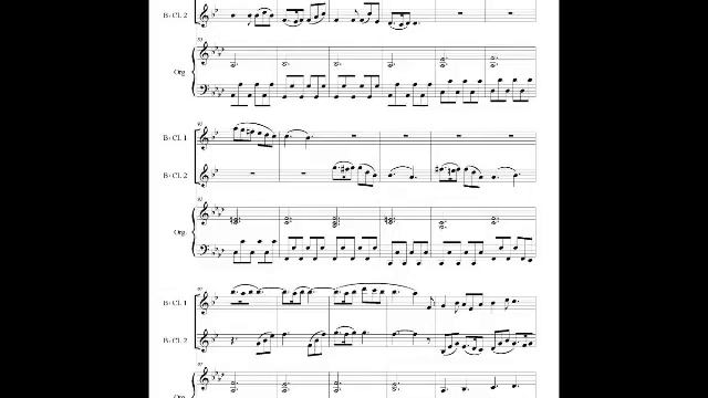 Suite for 2 Clarinets and Organ смотреть онлайн
