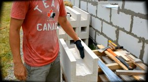 Серия 16 / Как изготовить U-Блок по шаблону своими руками / Капитальный дом для своей семьи.mp4