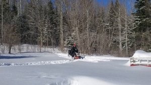 2023 BRP Expedition SE 900 ACE Turbo R - Test reculon dans la neige