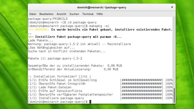 Arch Linux - Programme aus dem AUR installieren смотреть онлайн