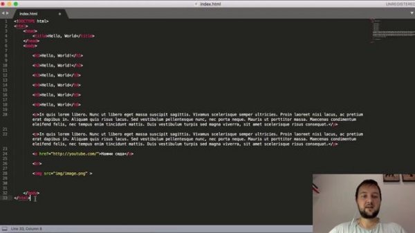 HTML для начинающих. Введение. HTML Тэги, Элементы и Атрибуты. #2.