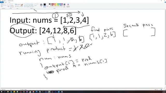 Product of Array Except Self - LeetCode 238 - Java смотреть онлайн