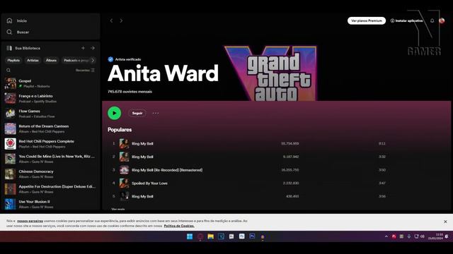 BOMBA! V4Z0U a MÚSICA do TRAILER 2 do GTA 6 e ela é INCRÍVEL e Mais! смотреть онлайн