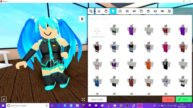 How to make Hatsune Miku in Robloxian Highschool смотреть онлайн