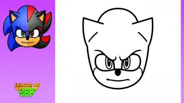 How to DRAW SONIC and SHADOW - Sonic 2 Movie