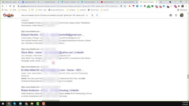 how to EXTRACT EMAILS from GOOGLE search into EXCEL смотреть онлайн