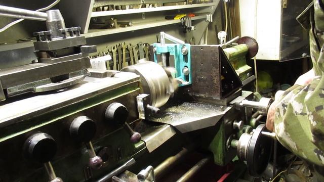 Фрезерую на токарном станке ТВ-4 смотреть онлайн