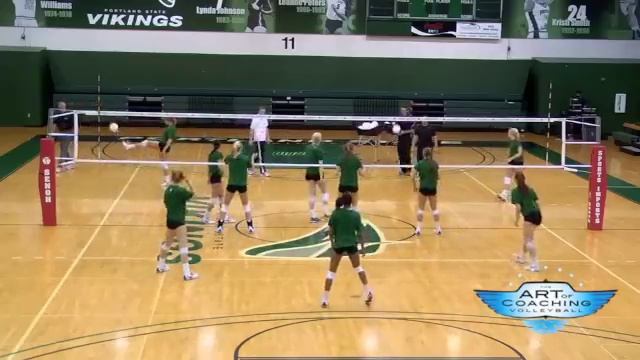 Volleyball Drill-3-2-1-0 смотреть онлайн