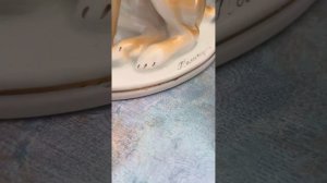 Как удалить дарственную надпись с фарфора за минуту