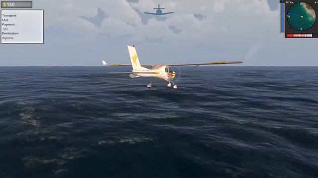 Обзор игры и мое мнение Coastline Flight Simulator смотреть онлайн