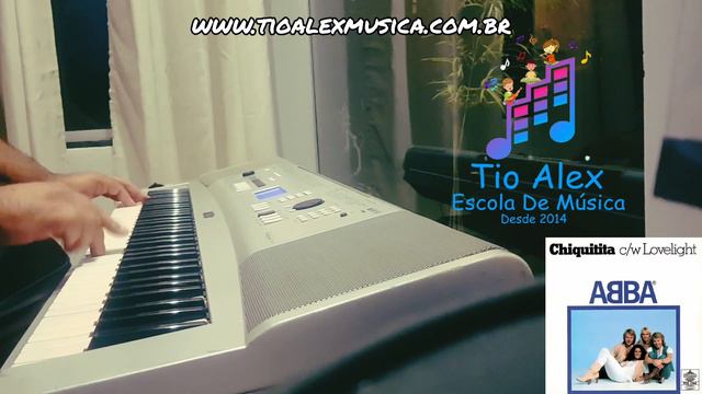 CHIQUITITA ABBA YAMAHA DGX 230 TIO ALEX смотреть онлайн