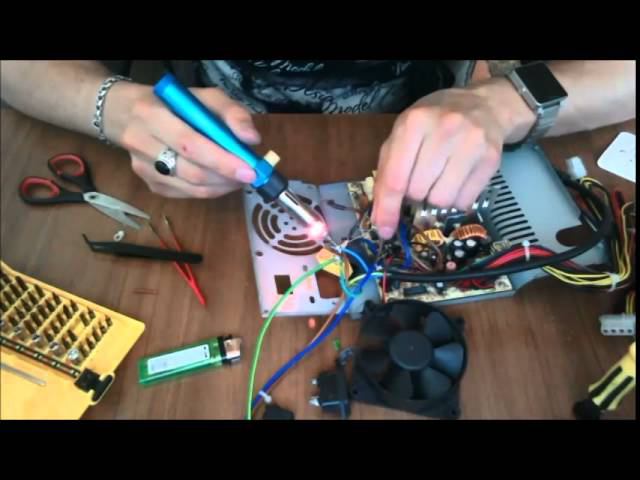 Опыт работы газовым паяльником. смотреть онлайн