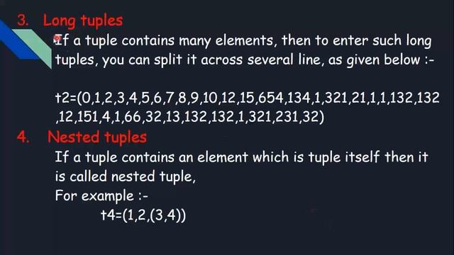 Python Tuple Tutorial | Tuple Methods | Types of tuple | Tuples in python | Python tuples | tuple смотреть онлайн