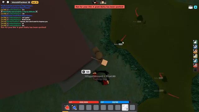 (Live) Using Rock Throw To Get To Lvl 50 ep2: Roblox Vesteria смотреть онлайн