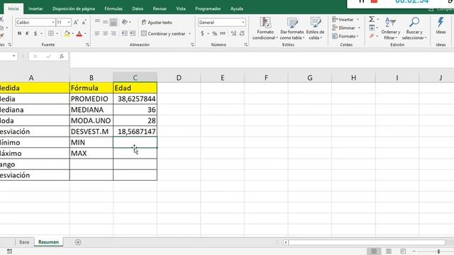 6 . Excel: Medidas descriptivas смотреть онлайн