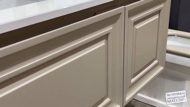 Сантехника.ру Тумба с раковиной-столешницей Caprigo Ponza/Зеркало Caprigo Ponza 100 х 90 13531-L814 смотреть онлайн