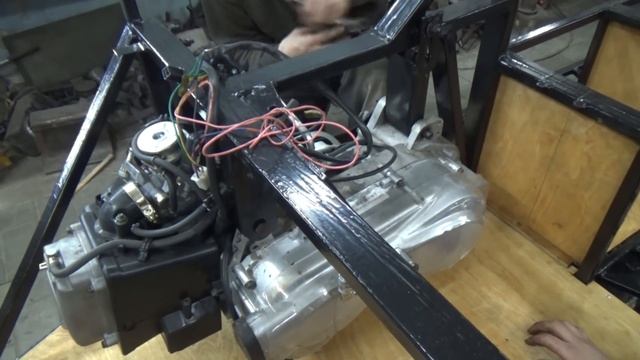 Самодельный снегоход 02 ,часть № 14 Финал !!! смотреть онлайн