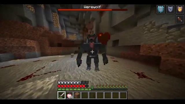 Minecraft Server Bosses Showcase: Werewolf Boss Fight ( 1.19.2 ) смотреть онлайн
