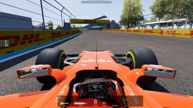 Assetto Corsa Miami International Autodrome Ferrari SF70H personal best 1:32:341 (10.5.2022) смотреть онлайн