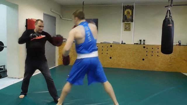 Комбинация правый прямой + левый сбок смотреть онлайн
