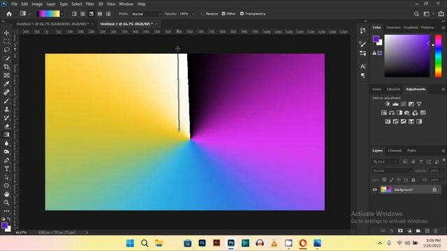 NOISY GRADIENT WALLPAPER EFFECT - PHOTOSHOP CC TUTORIAL - 2023 смотреть онлайн