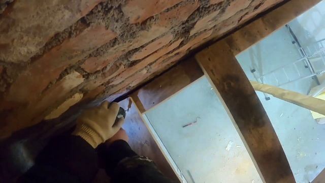 Сделала потолок! Он же пол 2-го этажа. смотреть онлайн