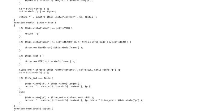 Code Review: PHP class for file handling and creation смотреть онлайн