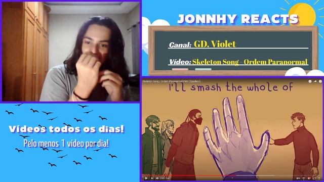 REACT: Skeleton Song | Ordem Paranormal PMV (Spoilers) смотреть онлайн