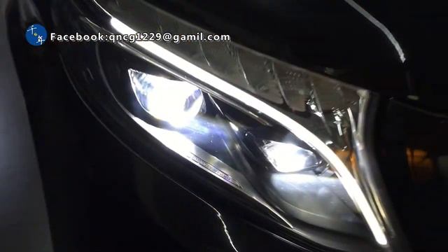 Vito reform headlamps, Mercedes-Benz Vito modified LED headlights, taillights смотреть онлайн