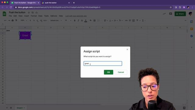 How to Create a Button for Google Apps Script смотреть онлайн