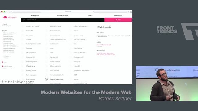Modern Websites for the Modern Web – Patrick Kettner / Front-Trends смотреть онлайн