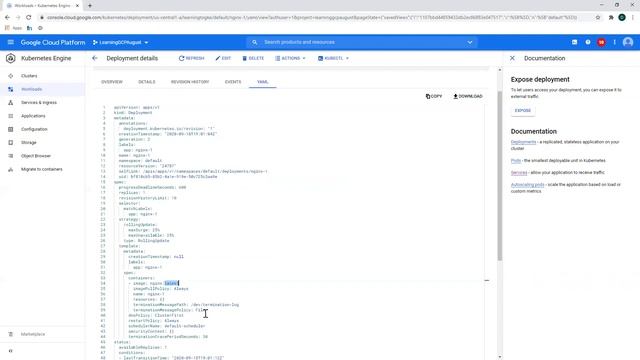 Adding, Modifying, and Removing Pods using Cloud Console смотреть онлайн