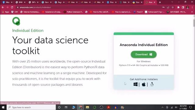 Anaconda Installation смотреть онлайн