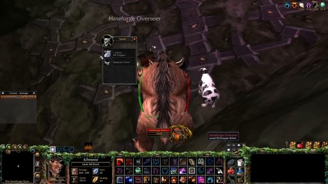 Turtle WoW - Hateforge Quarry Stealth Solo Mount & Trinket Run [Druid]