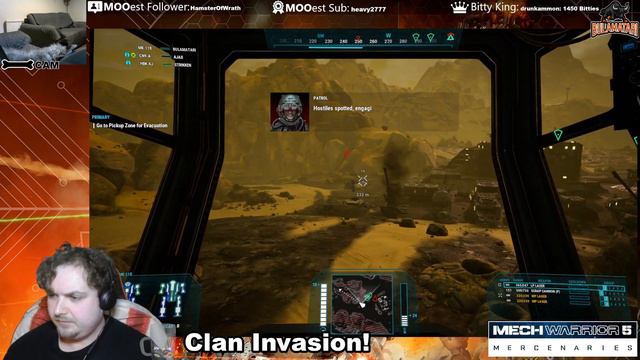Mechwarrior 5 Clan Invasion Mod Testing Pt. 1/2: The Mackie Attack