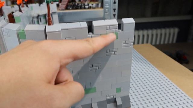 My LEGO The Lord of the Rings Helm's Deep Hornburg MOC! + Tutorial смотреть онлайн