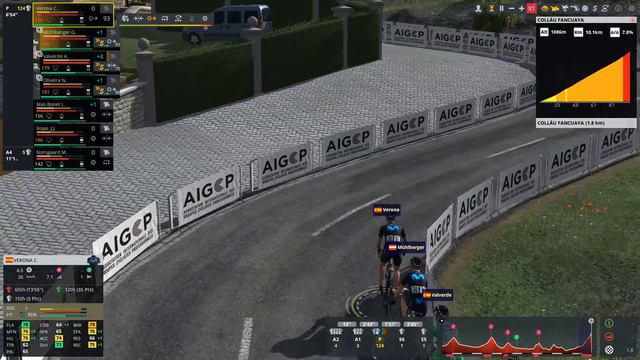 Вуэльта Испании 2022 | MOVISTAR Team | Этап #8 | PCM 2022 смотреть онлайн