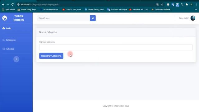 Crea un sistema de blog básico en codeigniter 3 y bootstrap 4 - Con su Frontend y Backend смотреть онлайн