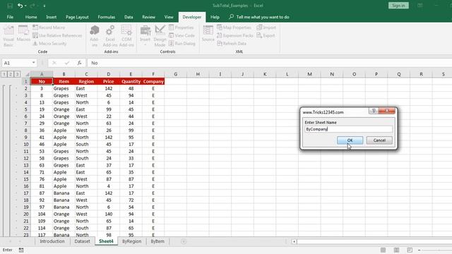 Excel VBA Macros: Sub Total and Grand Total смотреть онлайн