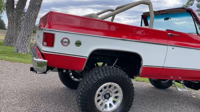 1973 Chevrolet K5 Blazer Start and Walkaround смотреть онлайн