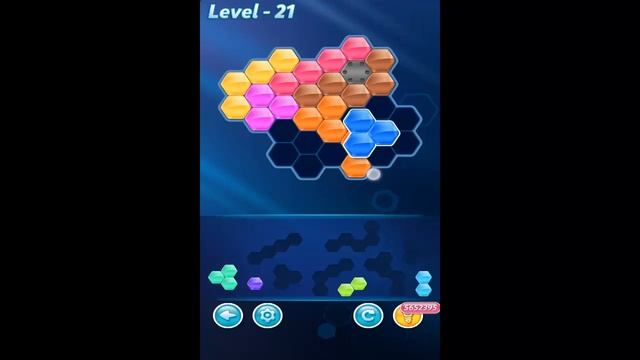 Block! Hexa Puzzle - Premium Hero Level 21 Gameplay смотреть онлайн