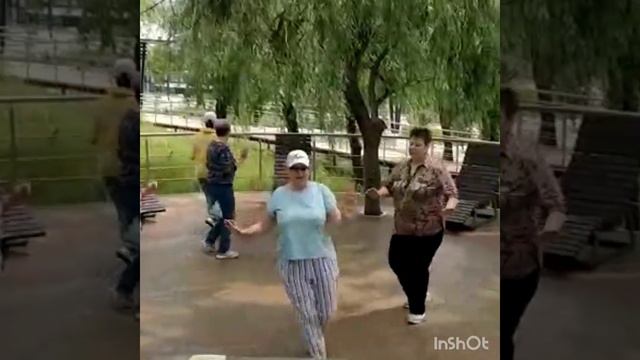 Дождик, северная ходьба и танцы = планета друзей✋? смотреть онлайн