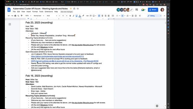 SIG Cluster Lifecycle - Cluster API Azure Office Hours - 2023-02-23 смотреть онлайн