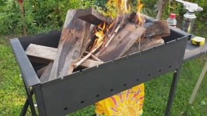 Мангал на дачу. Дачный мангал от магазина "Готовим на огне".