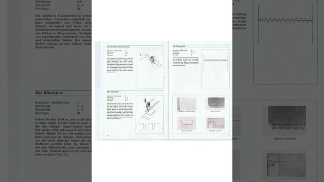 Manual Privileg Freiarm Super-Nutzstich 485 Nähmaschine Sewing machine Швейная машина Instruction смотреть онлайн