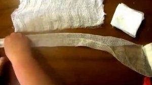 Перевязочный материал. Салфетка. Турунда. Тампон