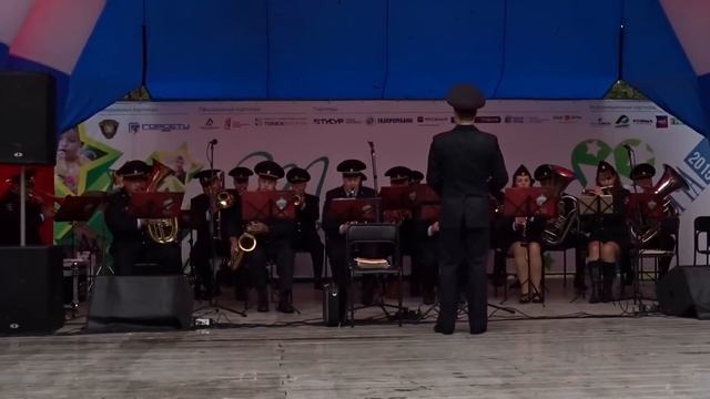 День Томича 2015.Оркестр томской полиции смотреть онлайн